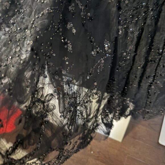 Beaded Strap Bustier Sequin Mini Dress - NWT - Size 12 - Picture 5 of 7